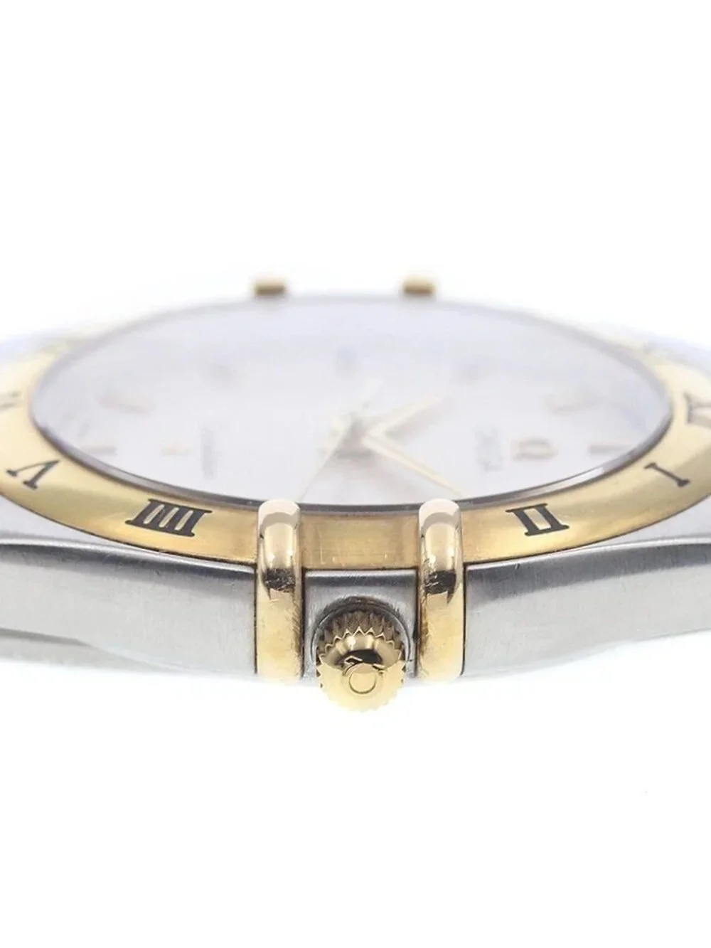 OMEGA Constellation 1312.30 date half bar white Dial Quartz Men's Watch_934673